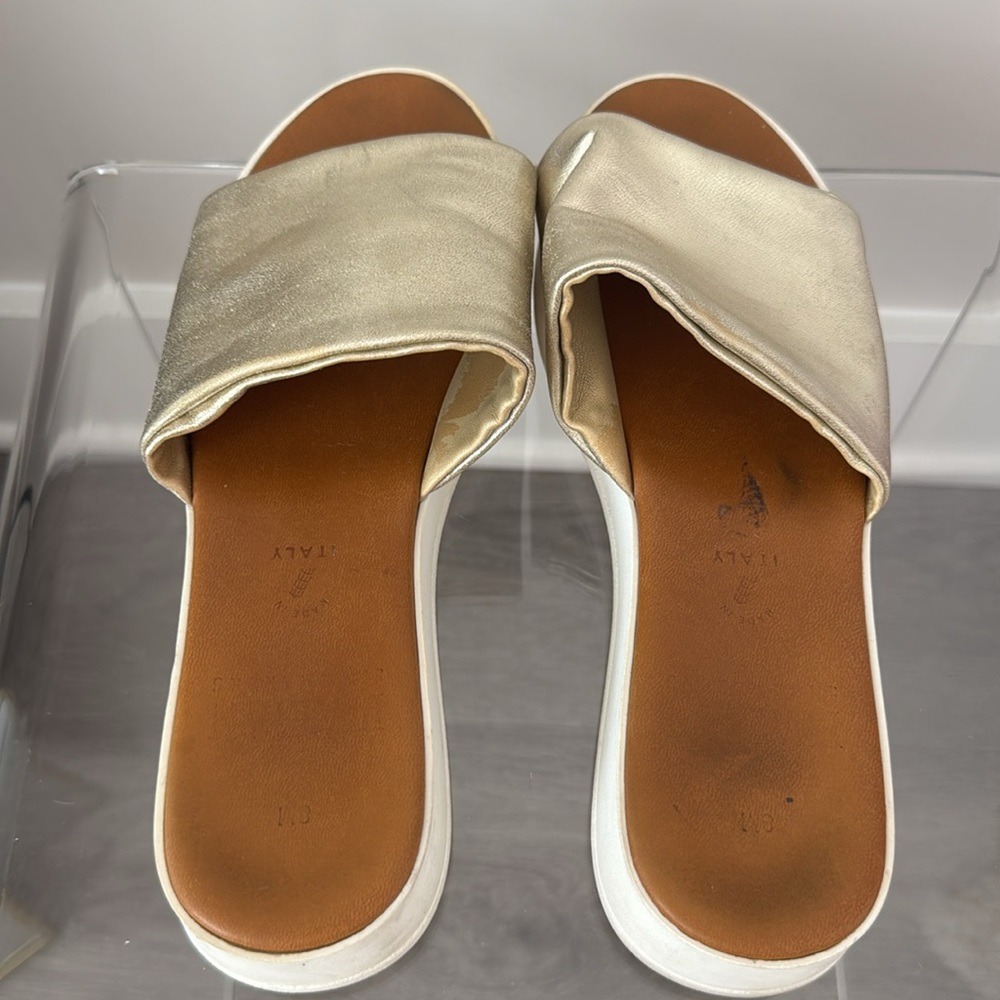 Metallic Sandals - Picture 3 of 4
